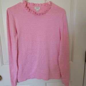J Crew Ruffleneck Sweater